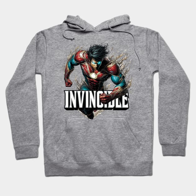 Invincible Hoodie by Cutetopia